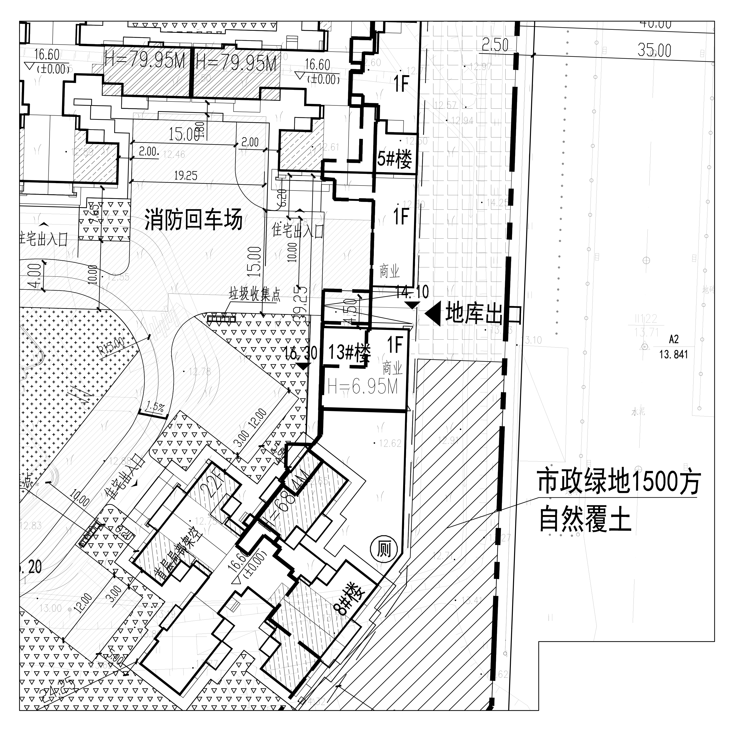 保利碧桂园和府花园13#总平图.jpg