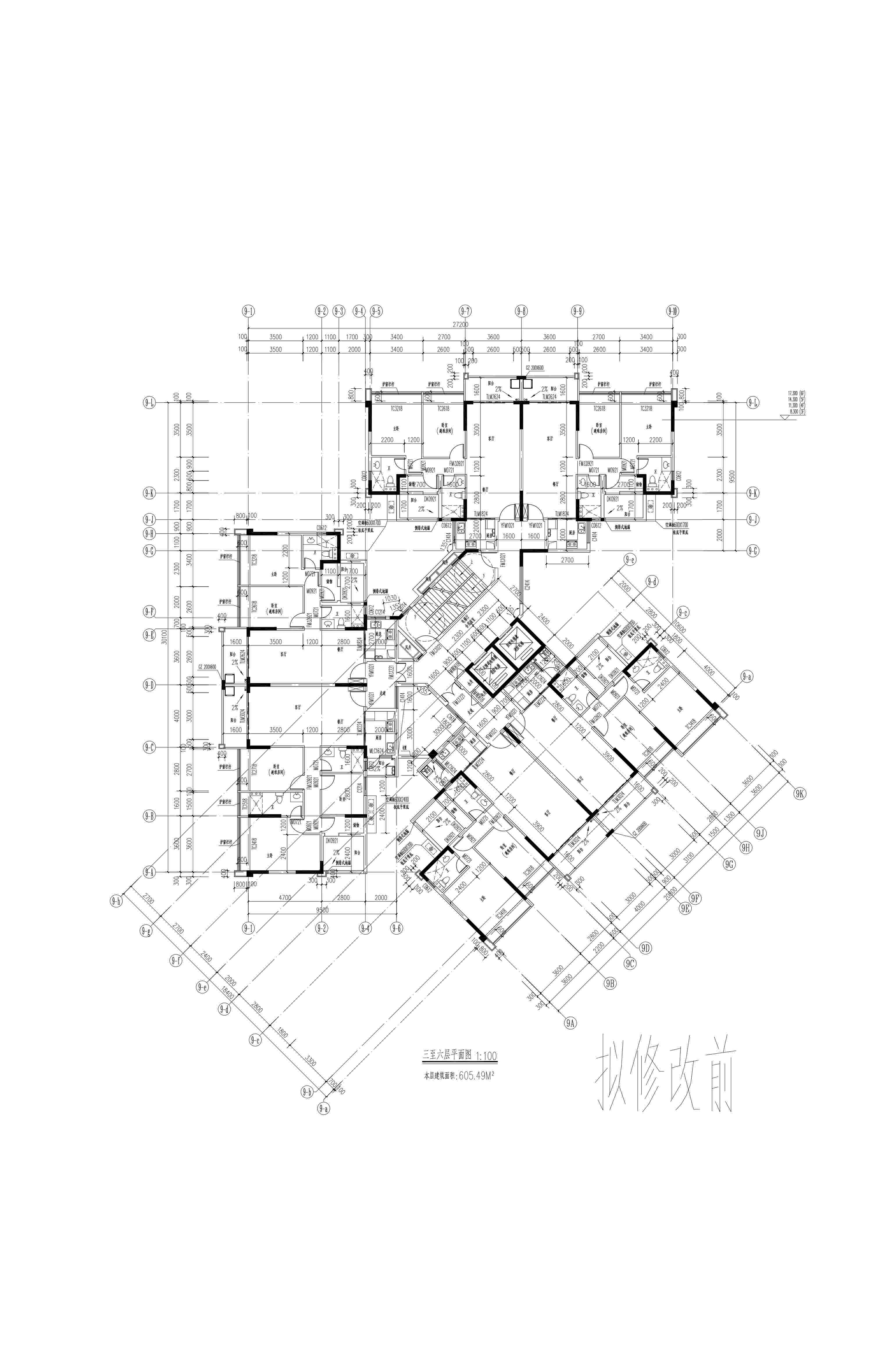 绿湖9#楼修改前3-6层.jpg