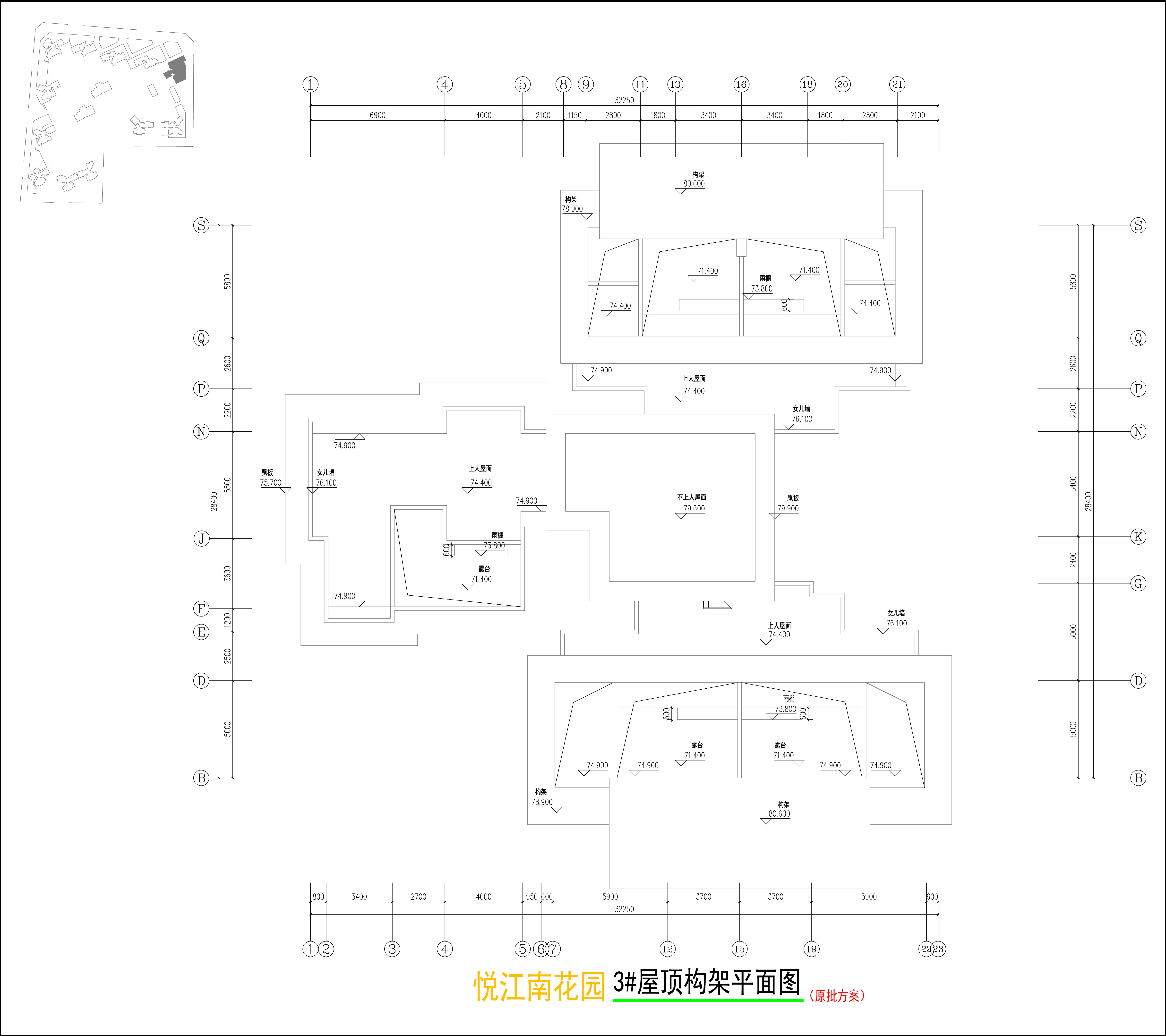 3#楼屋顶构架平面图.jpg