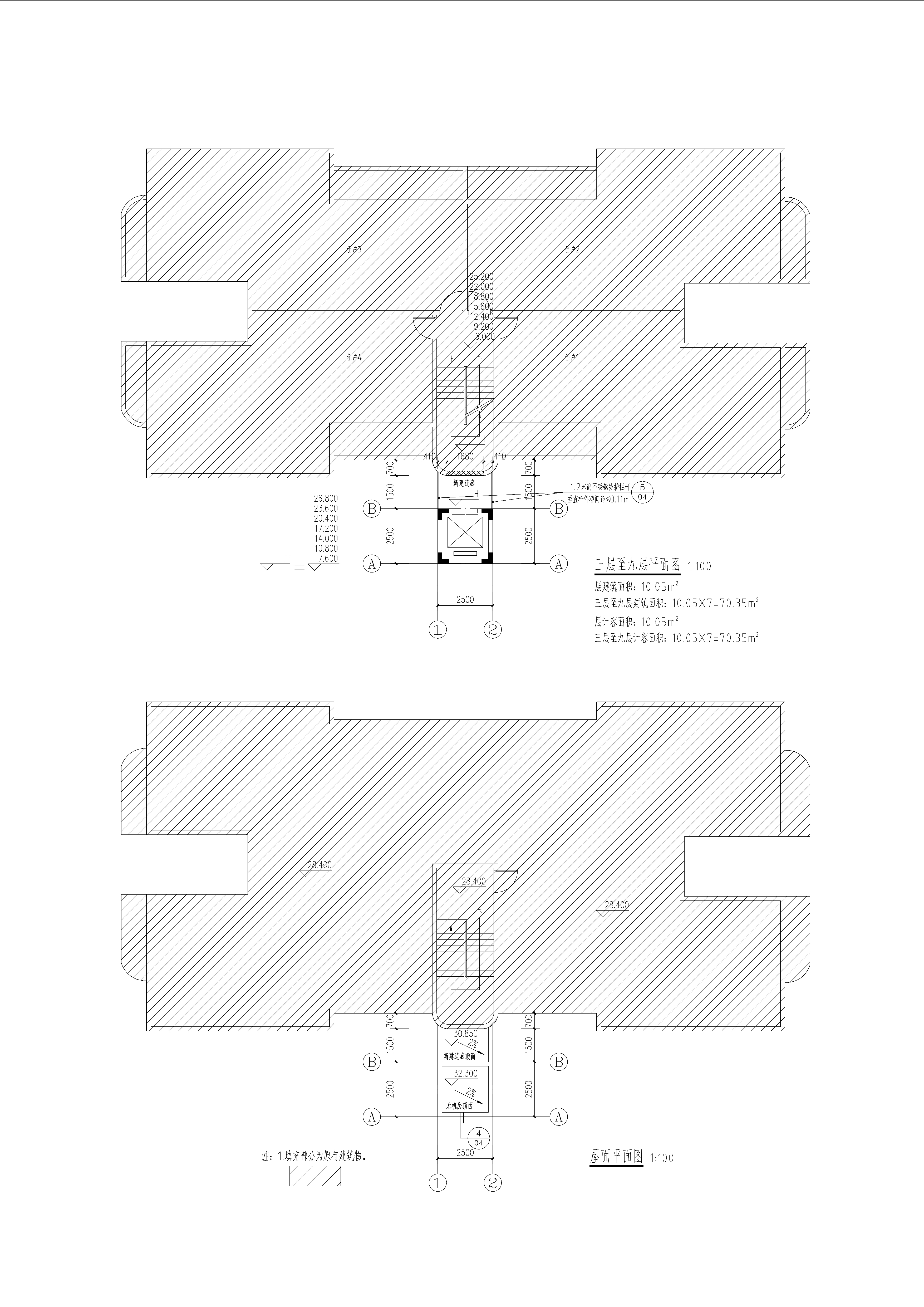 清新区太和镇府前路11号供电局宿舍11幢加装电梯项目-三~九层、屋面平面图.jpg
