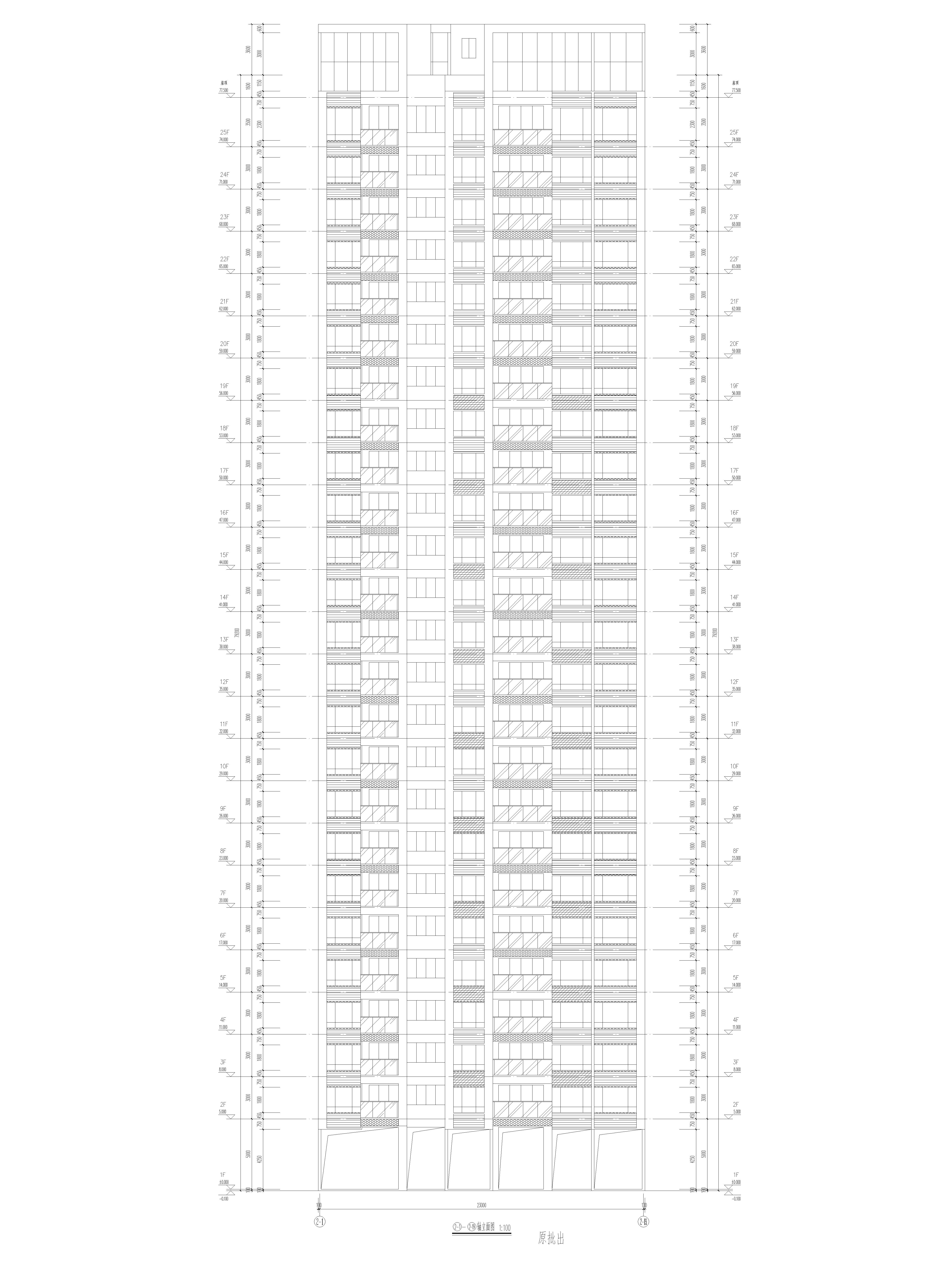 博润花园 2单体1-19轴立面原批出.jpg
