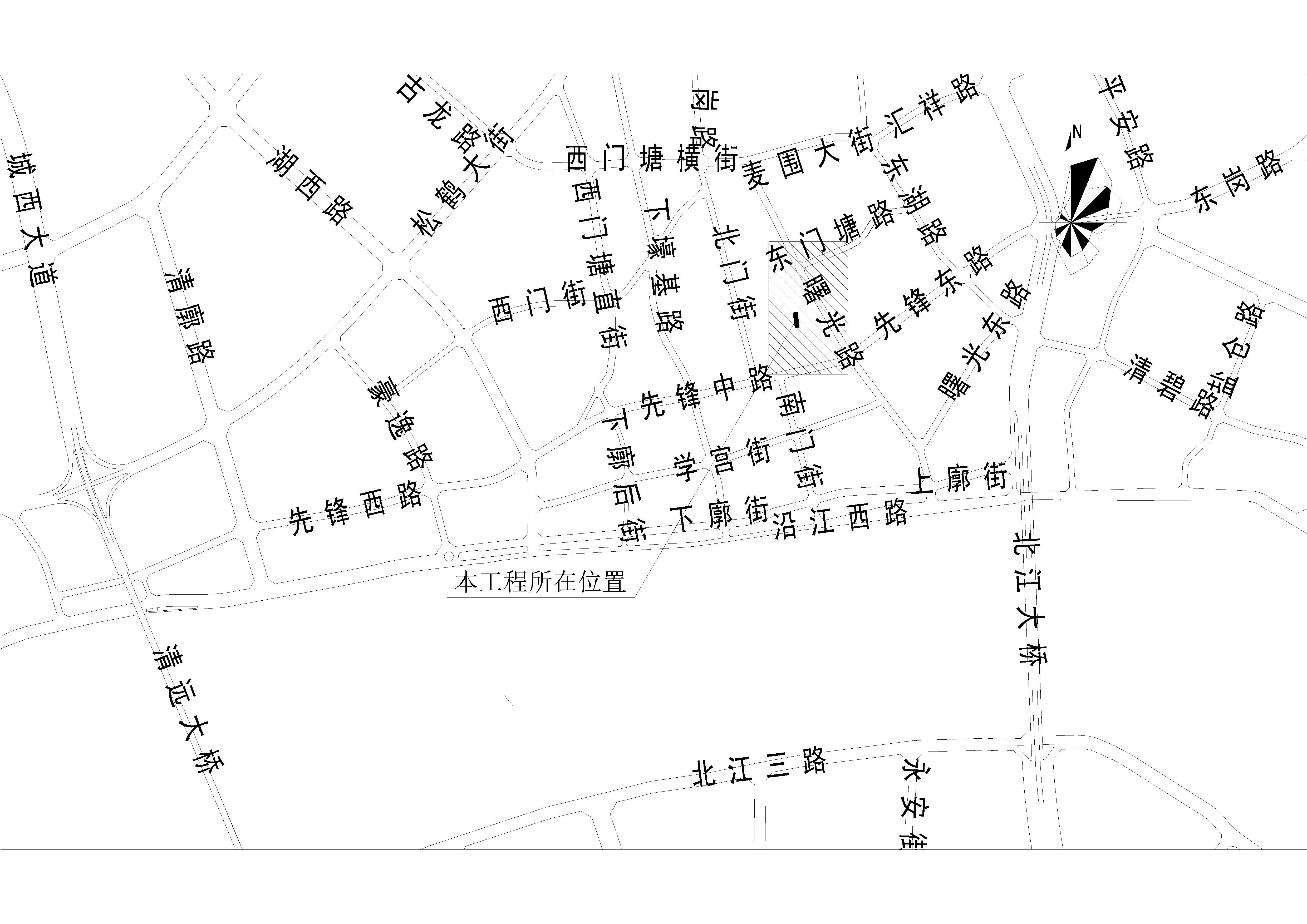 2025.4.11-清远市旧城凤苑路（城市广场）燃气管道连接工程区位图.jpg